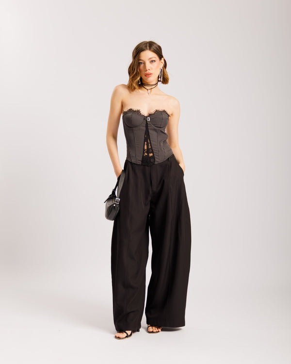 Pantaloni ampi - 12825