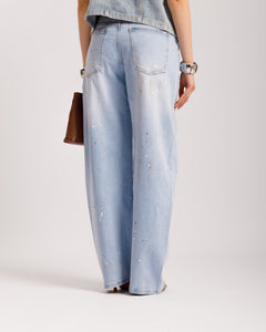 Jeans barrel paint - 9519