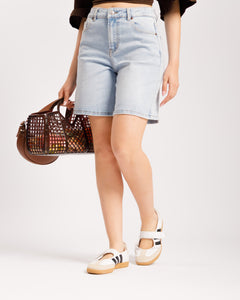 Short bermuda denim chiaro - 9490