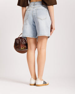 Short bermuda denim chiaro - 9490