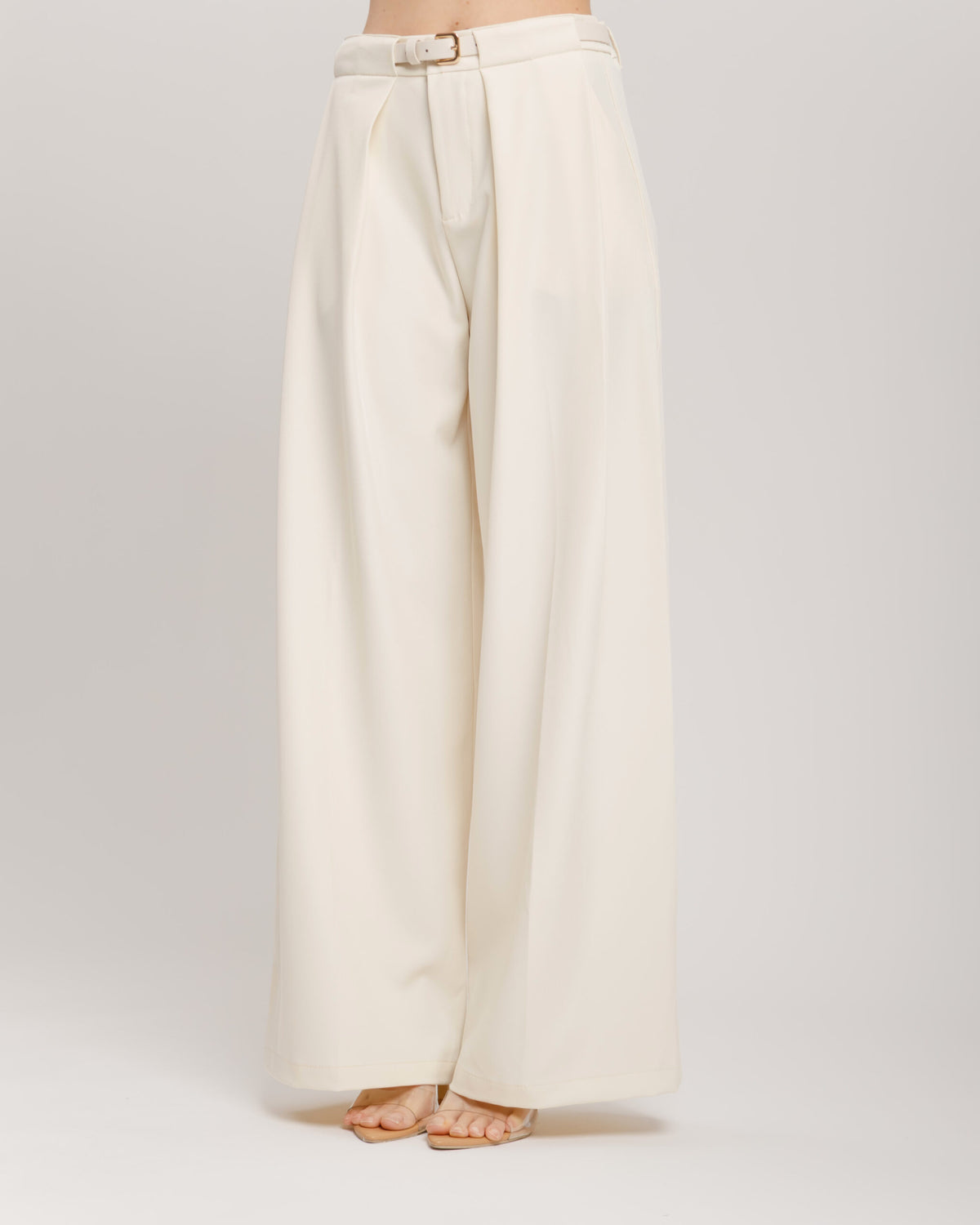 Pantaloni palazzo con cintura - 773 Nos