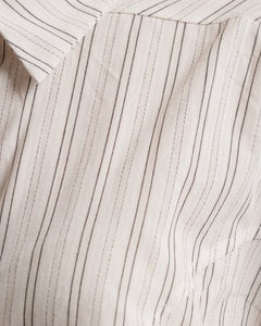 Camicia a righe con stringhe - H13586
