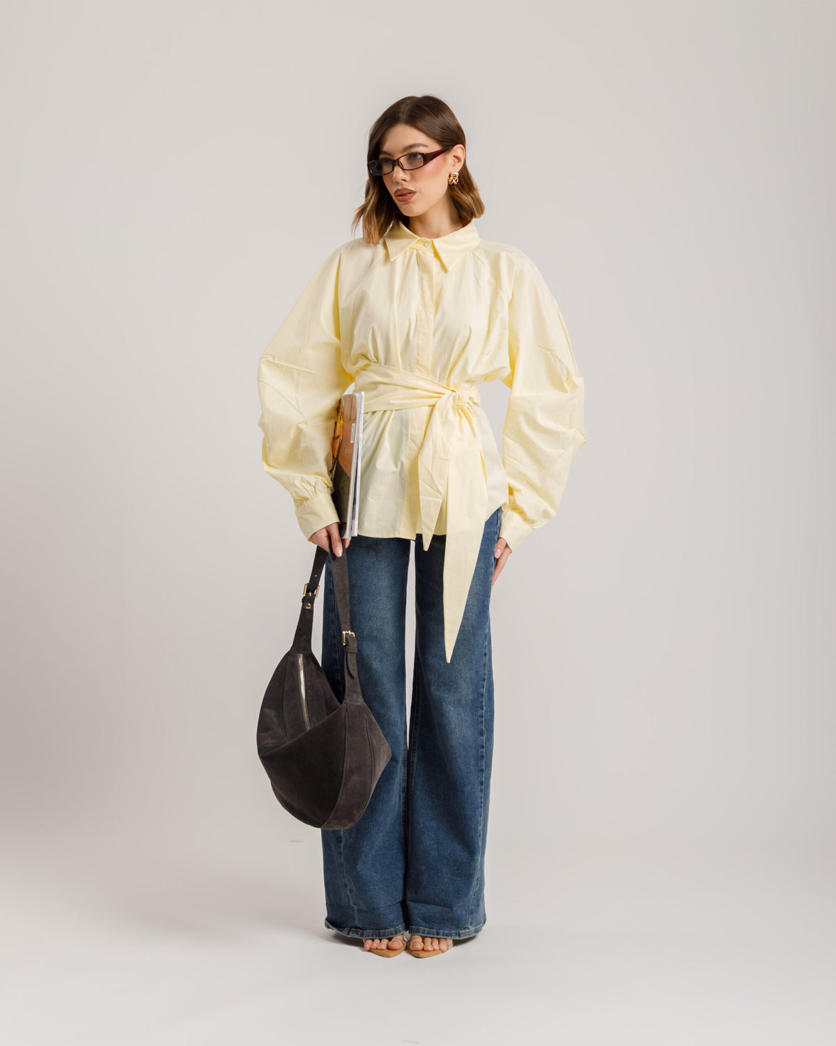 Camicia in cotone fusciacca - YY539 slcT