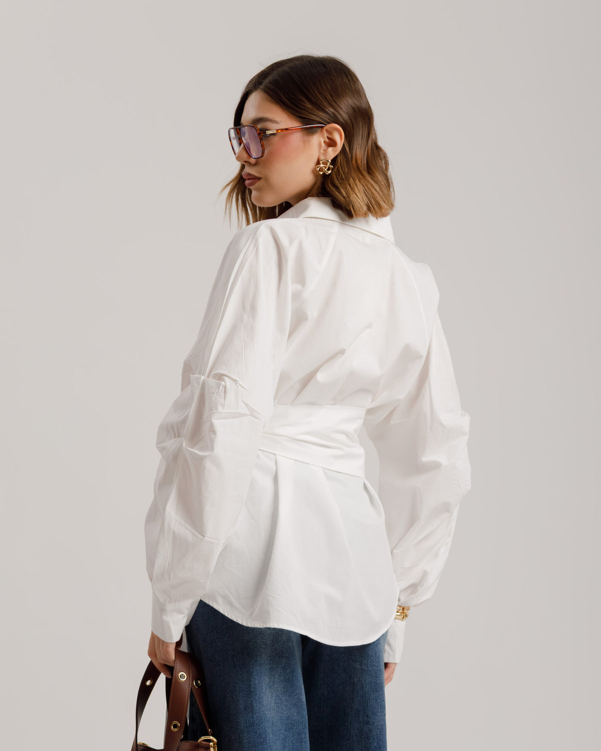 Camicia in cotone fusciacca - YY539 slcT