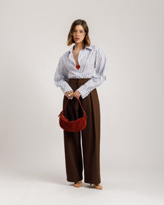Pantaloni con pinces ed elastico  - M759 SLC