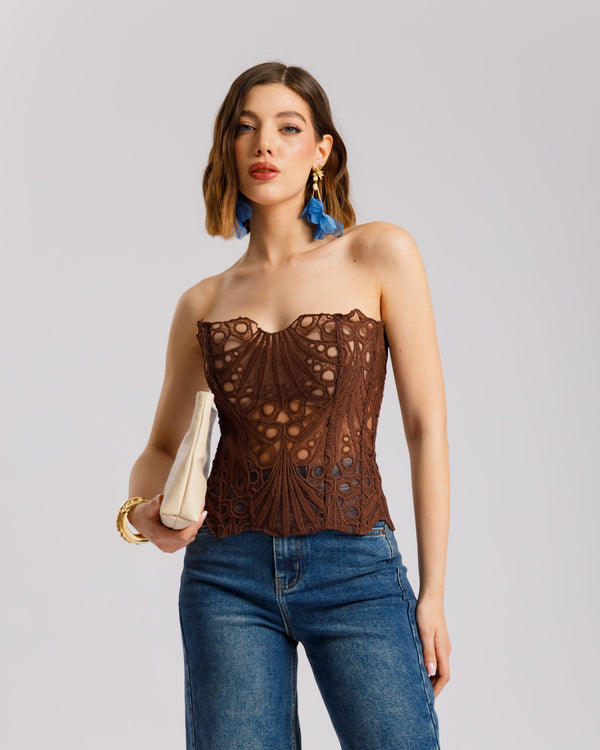 Corsetto in pizzo - 11670 slcm
