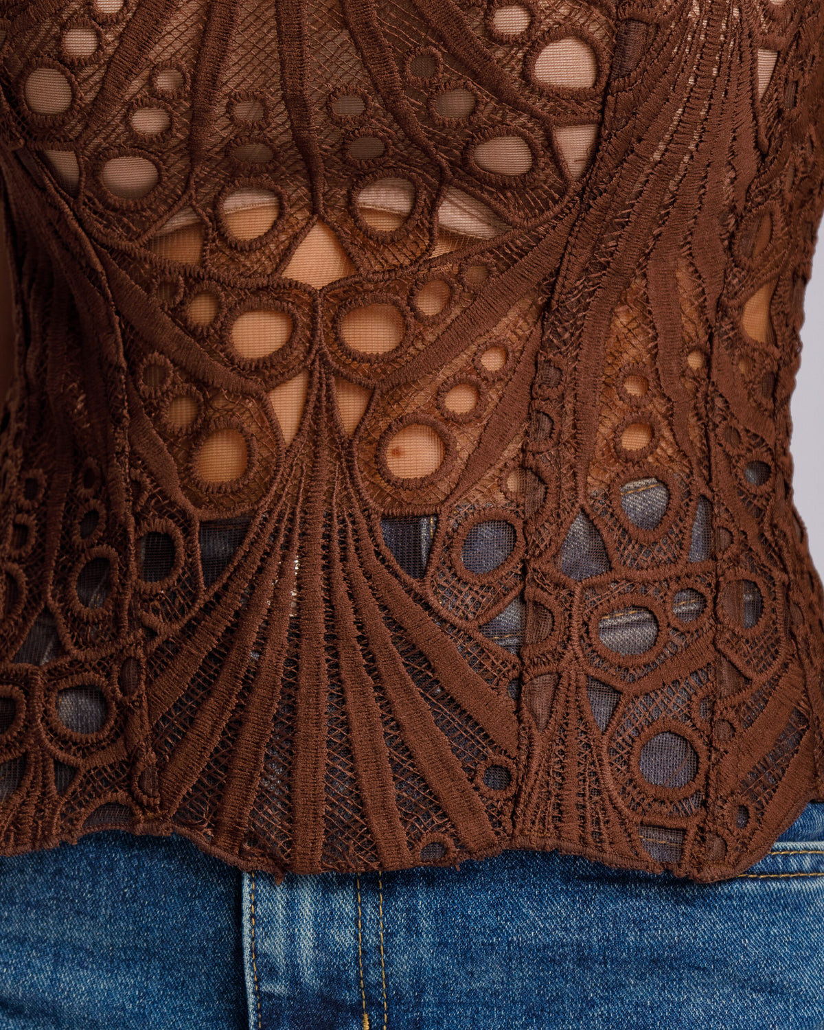 Corsetto in pizzo - 11670 slcm