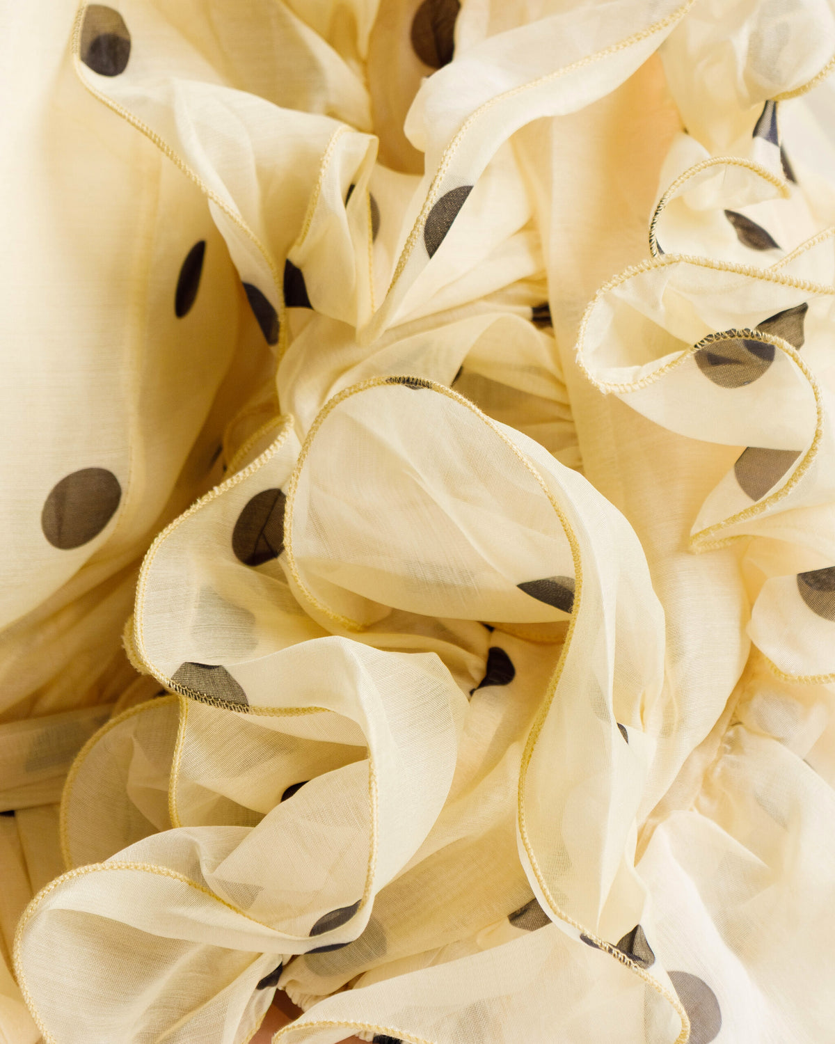 Abito in seta a pois - R13976