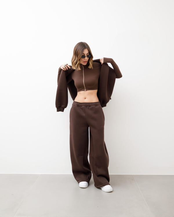 Maglia crop con zip ALTHÉA  - C185