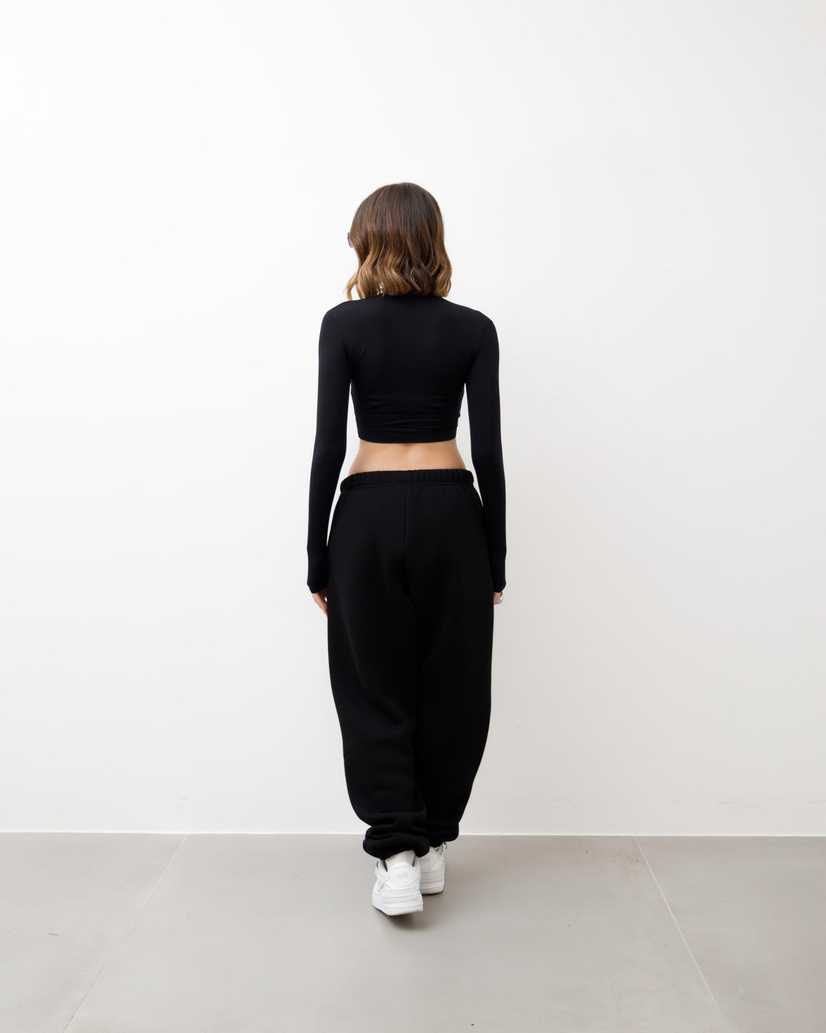Maglia crop con zip ALTHÉA  - C185