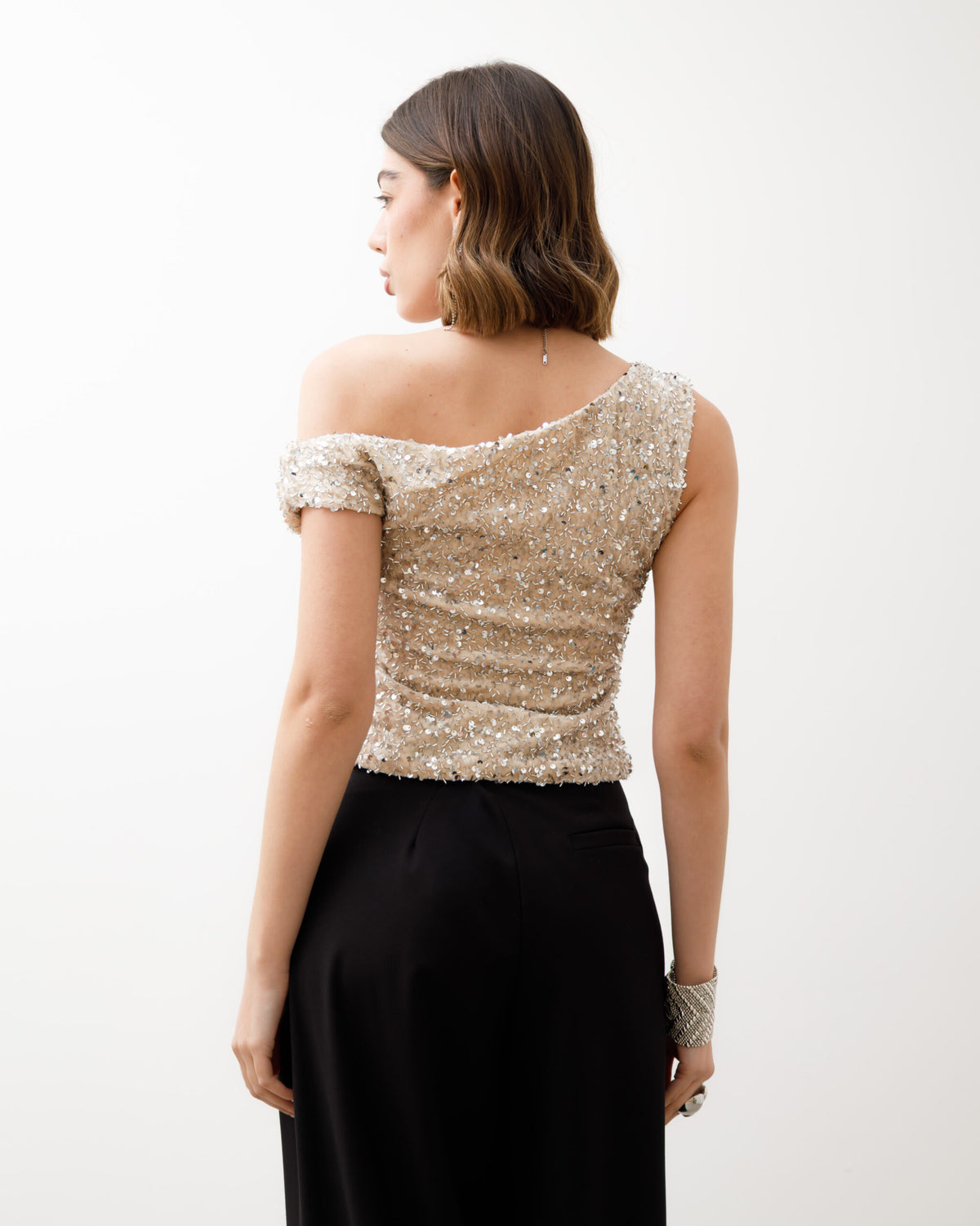 Top con paillettes - 15856 SLCN