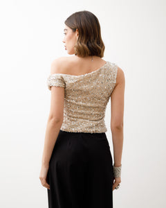 Top con paillettes - 15856 SLCN
