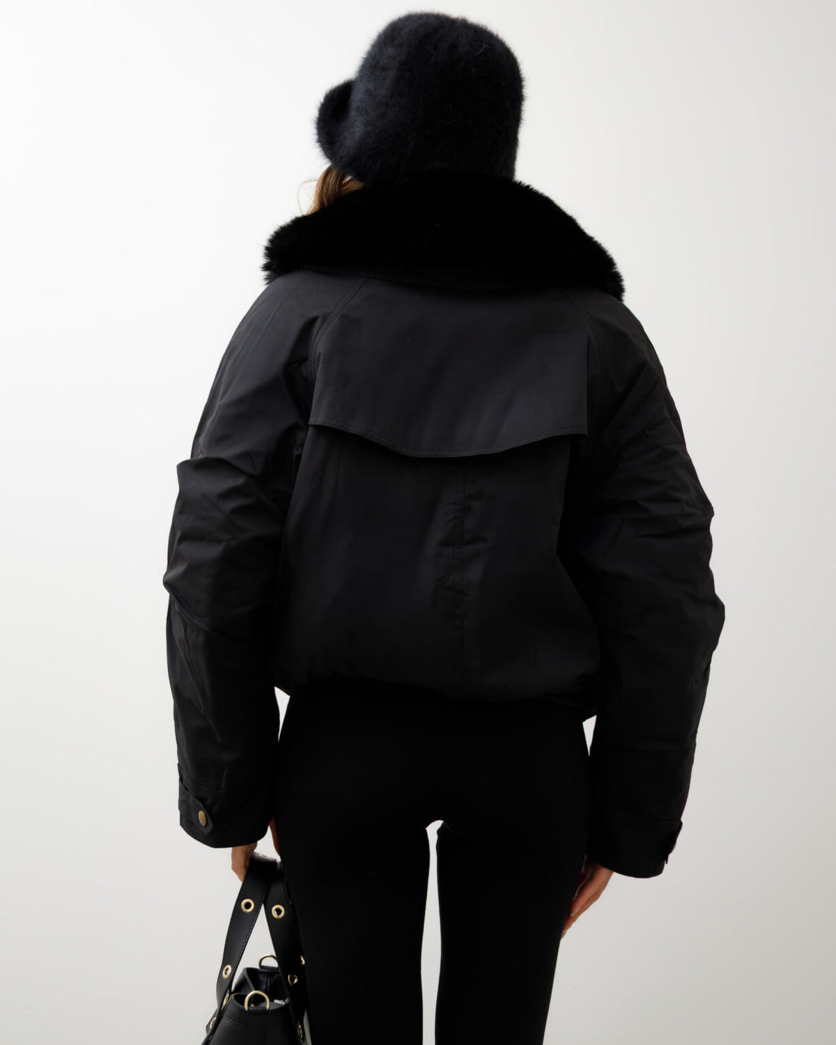 Bomber con eco-fur - D12777
