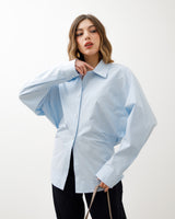 Camicia in cotone avvitata - H12718