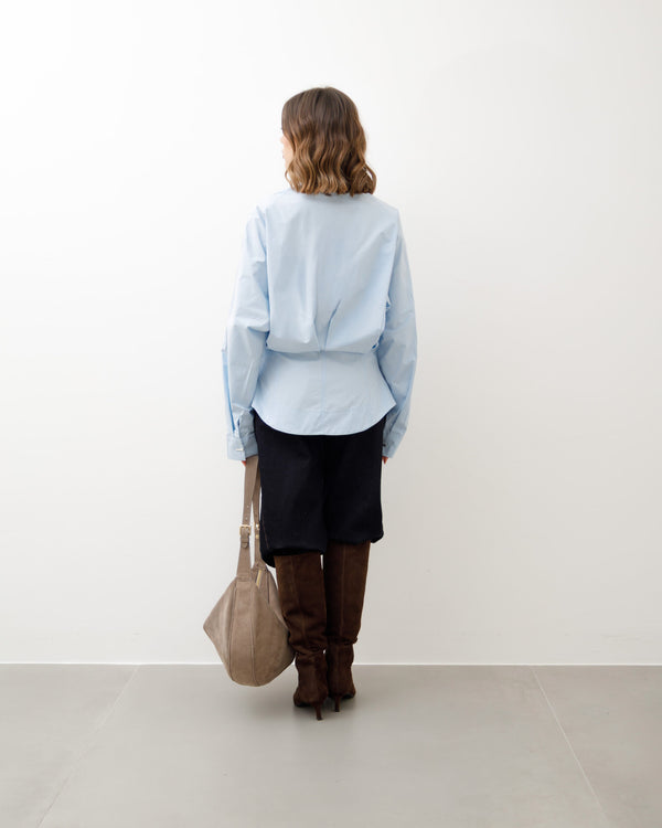 Camicia in cotone avvitata - H12718