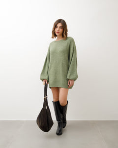 Maglione in lana oversize - PL12272
