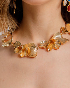 Collana con fiori big - N6128
