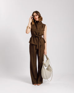 Coord-set con top e cintura - 2068-206