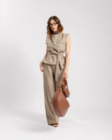 Coord-set con top e cintura - 2068-206