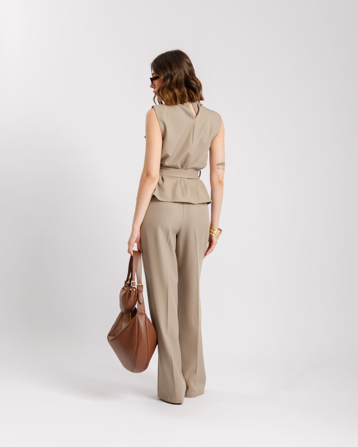 Coord-set con top e cintura - 2068-206