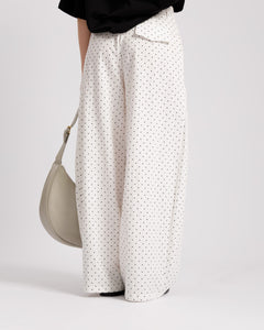 Pantaloni baggy a pois PANNA - 8879