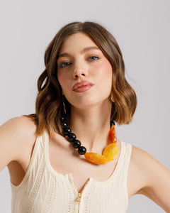 Collana perle e pietre - ECL2501