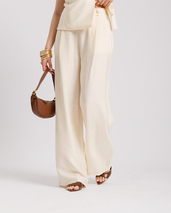 Coord-set in viscosa con gilet - 563151
