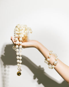 Collana doppio giro con perle - ECL1989