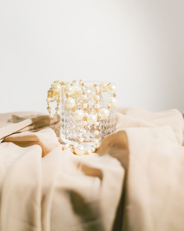 Collana lunga con perle - ECL2250