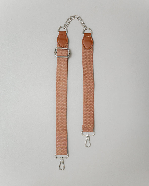 Tracolla ISABELLA cuoio con catena - LOVING BAGS