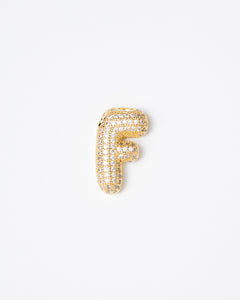 Ciondolo con lettera big con strass  - SV099
