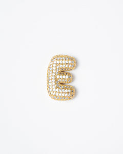 Ciondolo con lettera big con strass  - SV099
