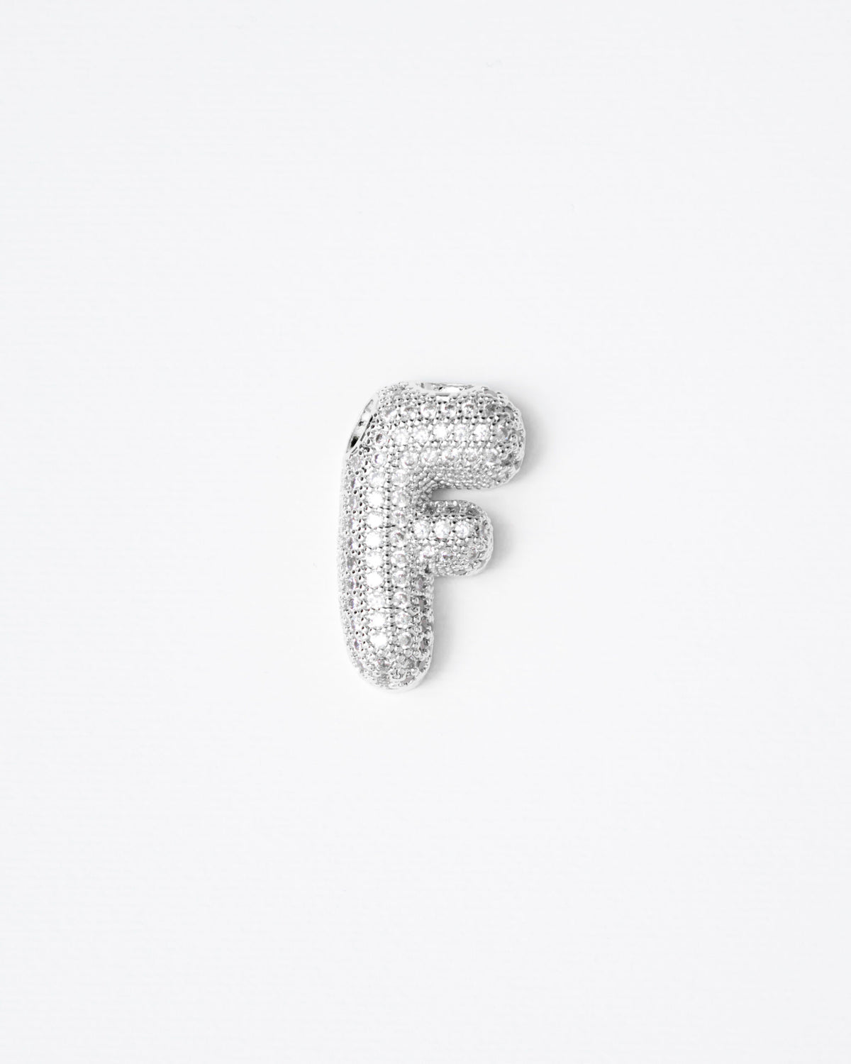 Ciondolo con lettera big con strass  - SV099