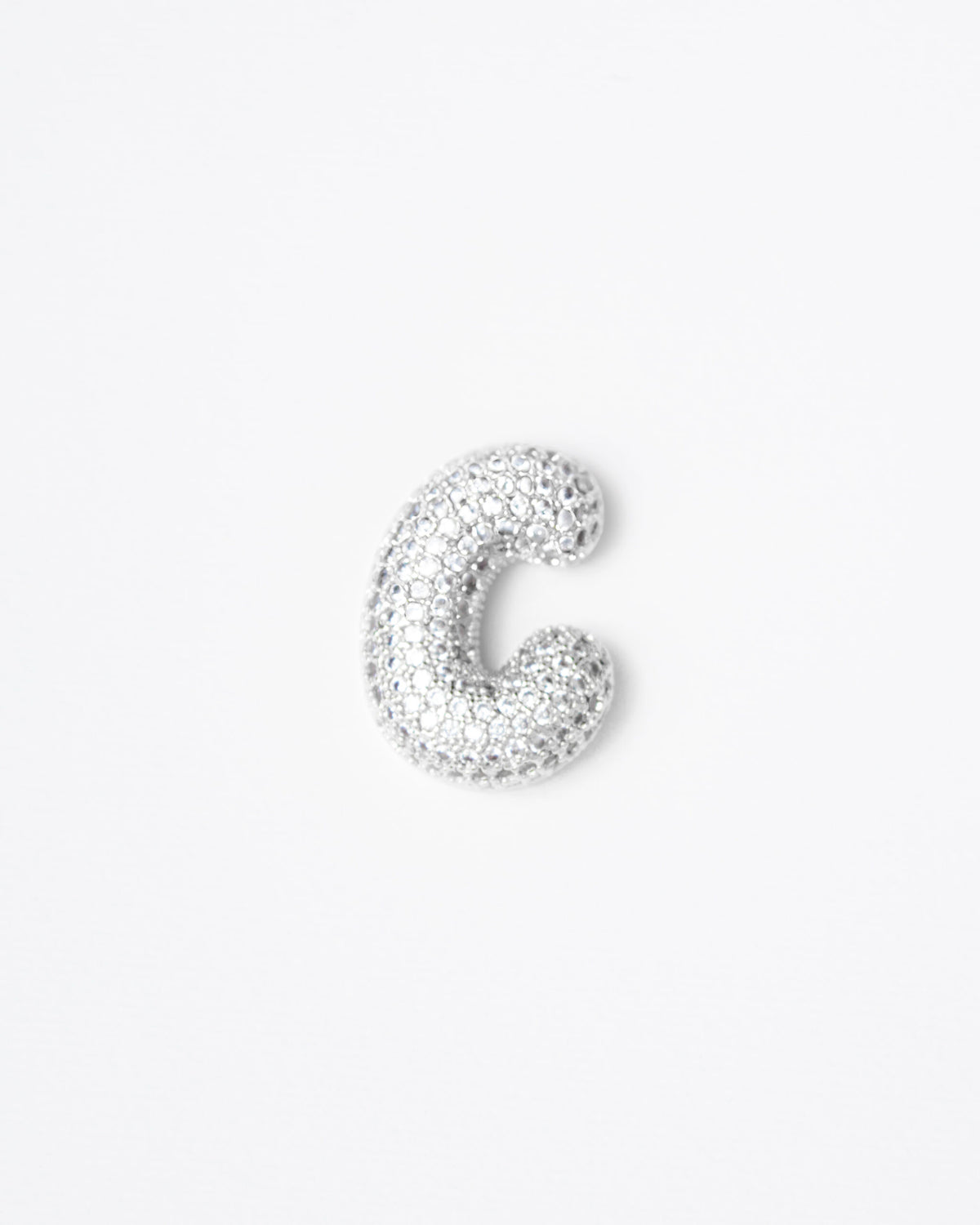 Ciondolo con lettera big con strass  - SV099