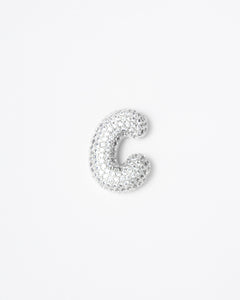 Ciondolo con lettera big con strass  - SV099