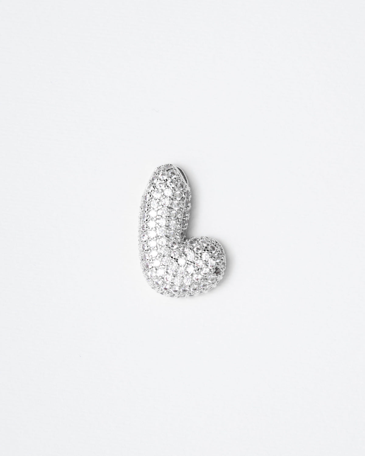 Ciondolo con lettera big con strass  - SV099