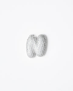 Ciondolo con lettera big con strass  - SV099