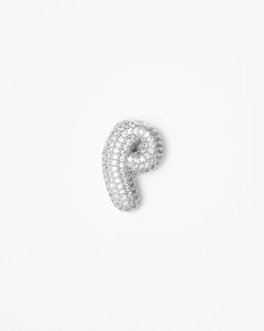Ciondolo con lettera big con strass  - SV099