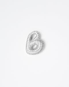 Ciondolo con lettera big con strass  - SV099