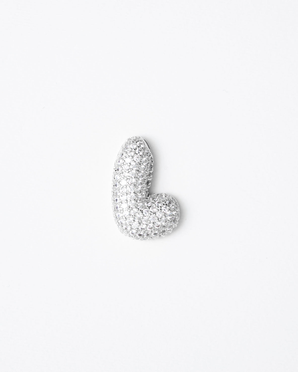 Ciondolo con lettera big con strass  - SV099
