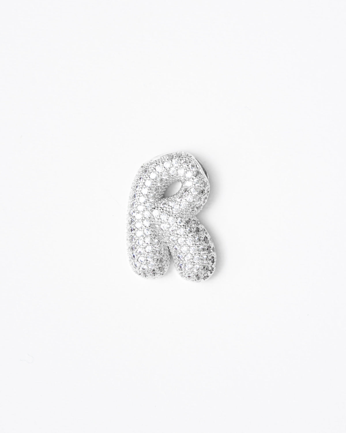 Ciondolo con lettera big con strass  - SV099