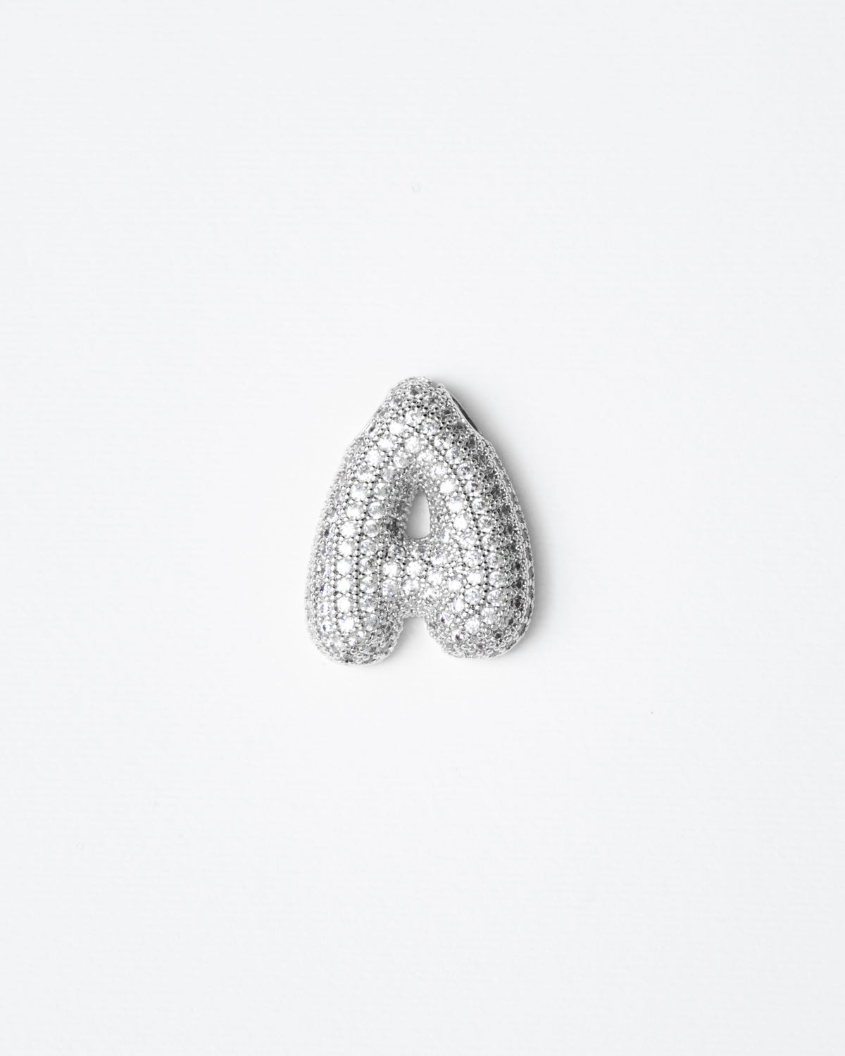 Ciondolo con lettera big con strass  - SV099