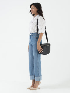 Borsa ISABELLA in pelle NERA  -  LOVING BAGS