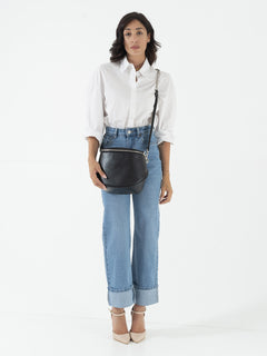 Borsa ISABELLA in pelle NERA  -  LOVING BAGS