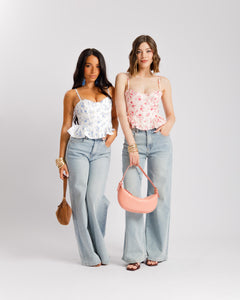 Jeans palazzo fit - 9556