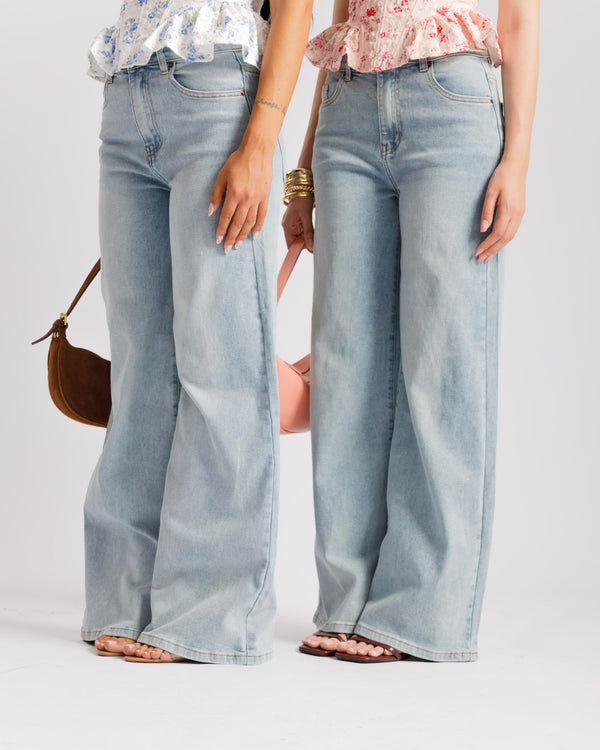 Jeans palazzo fit - 9556