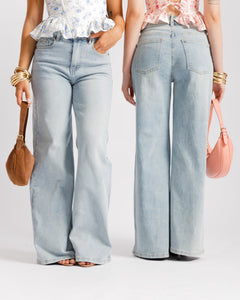 Jeans palazzo fit - 9556