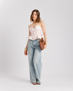 Jeans palazzo fit - 9556