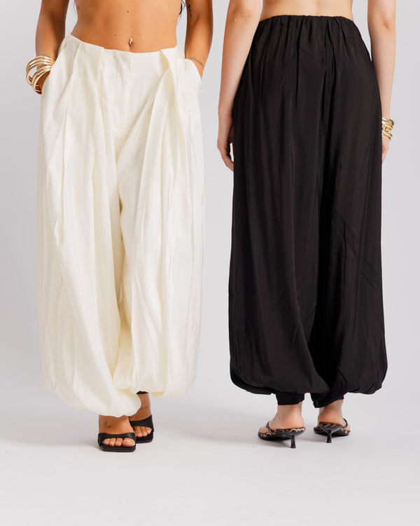 Pantaloni ballon con bottone - 11698