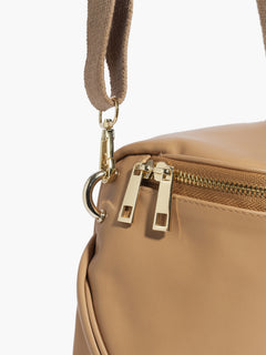 Borsa ISABELLA in pelle MIELE - LOVING BAGS